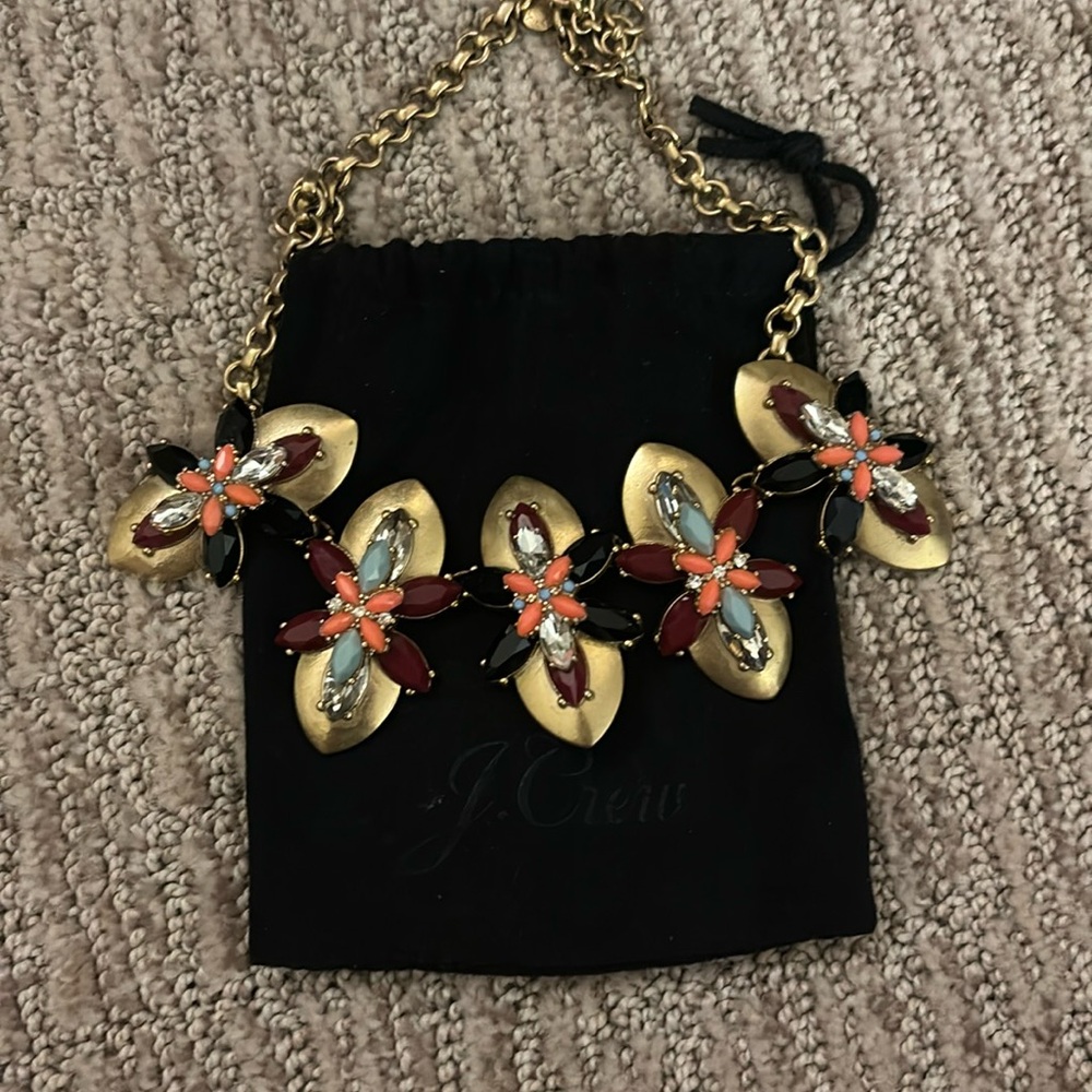 Jcrew statement necklace